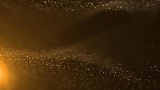 4K金色粒子年会颁奖背景视频的预览图