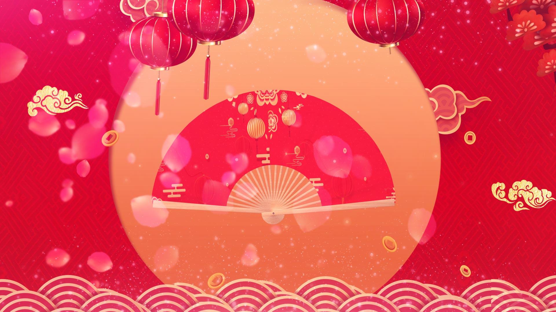 中国风唯美戏曲相声合成背景视频视频的预览图