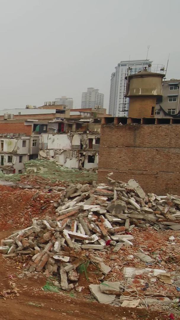 西安城中村拆迁改造航拍视频的预览图