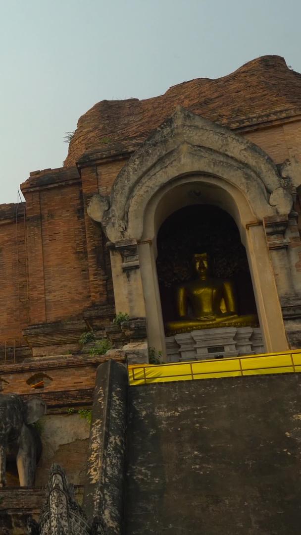 泰国清迈寺庙地标集合集合视频的预览图