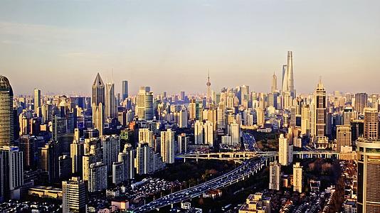 上海航拍南北高架视频的预览图