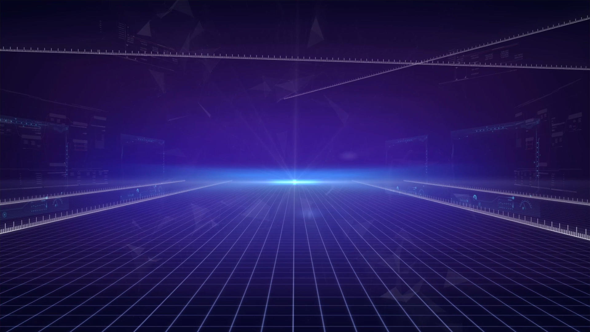 科技光线三维元素合成背景视频视频的预览图