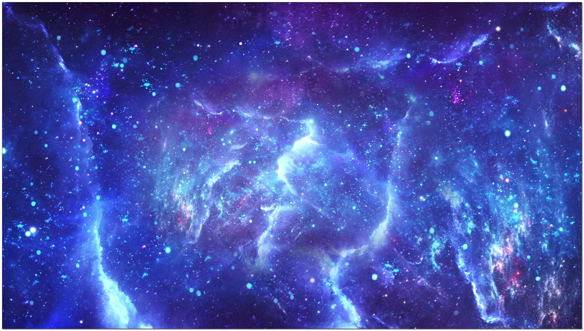 粒子星空素材视频的预览图