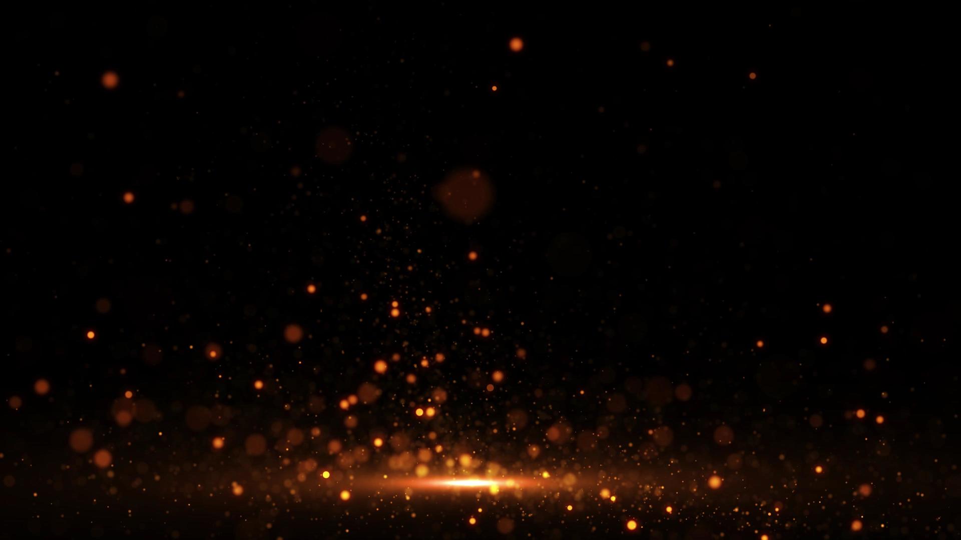 4K唯美动态光效粒子光斑背景视频元素视频的预览图