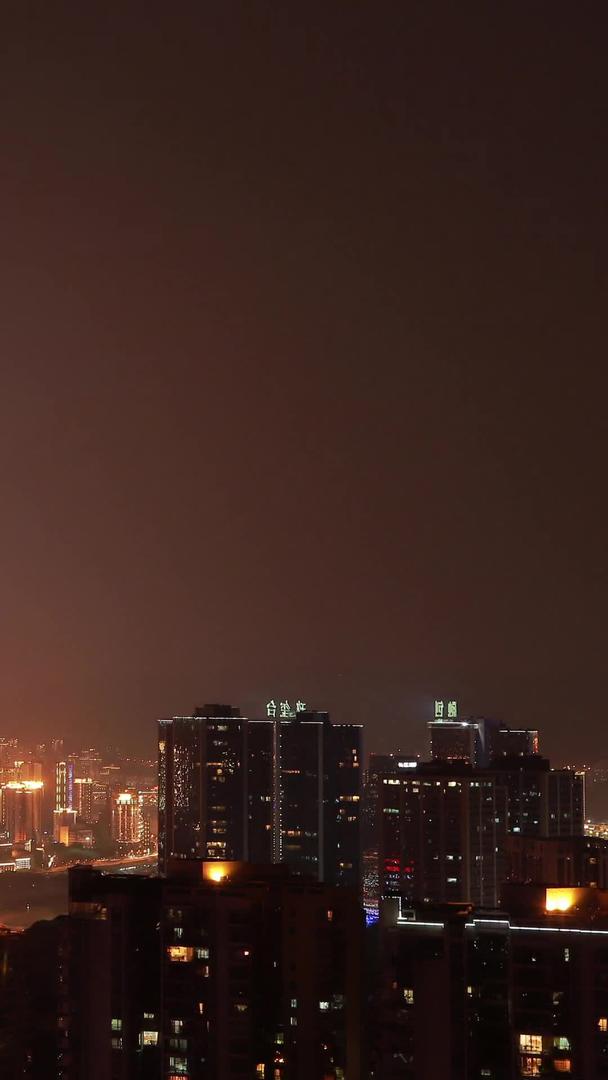 城市夜景视频的预览图