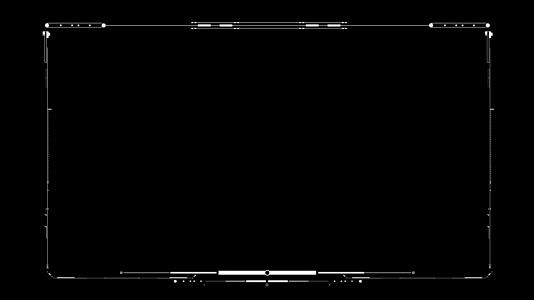 科技全息边框动态视频素材视频的预览图