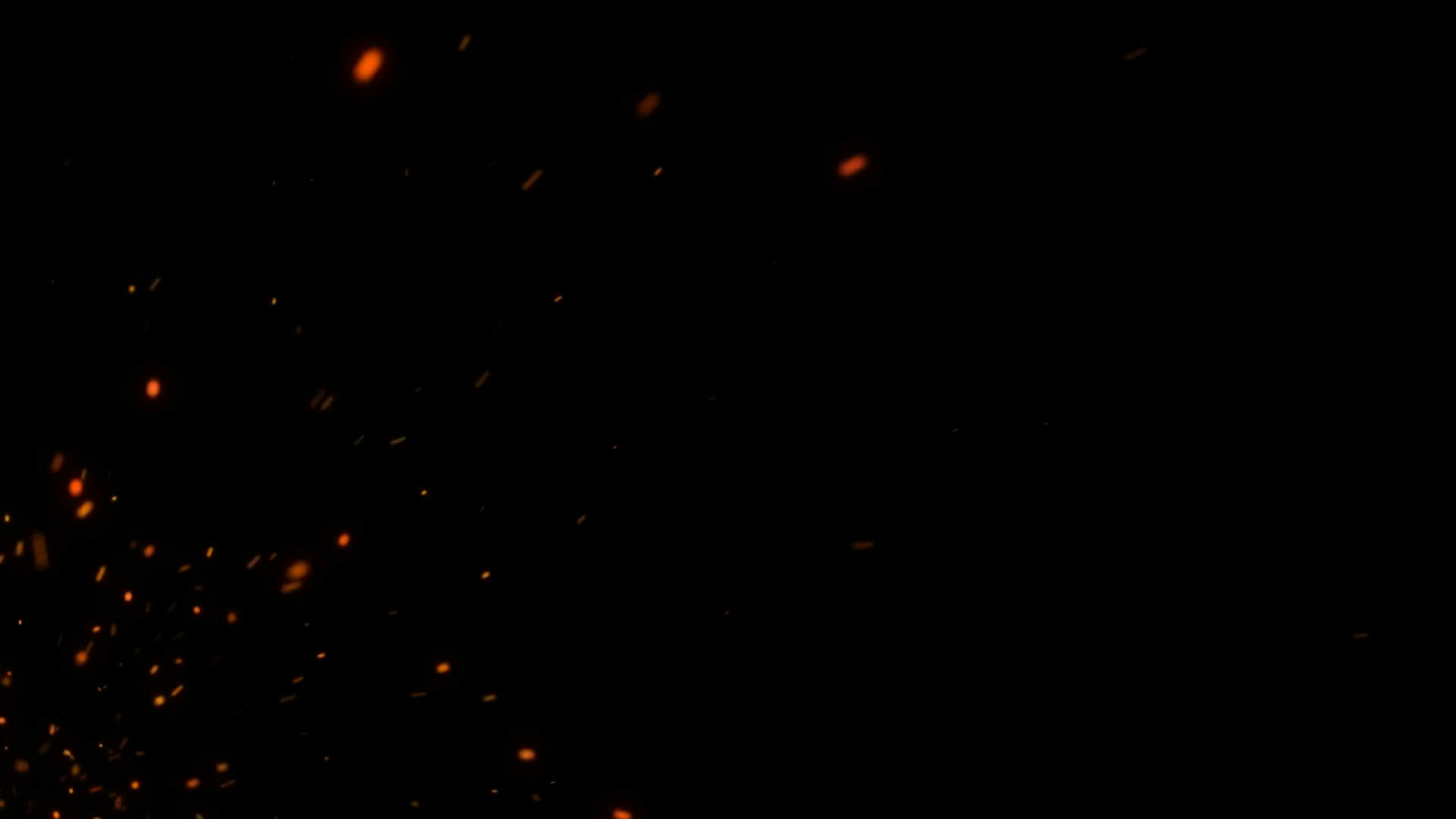 透明通道火花粒子素材视频的预览图
