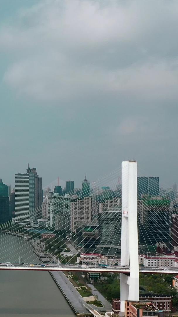 南浦大桥长海车流不息视频的预览图
