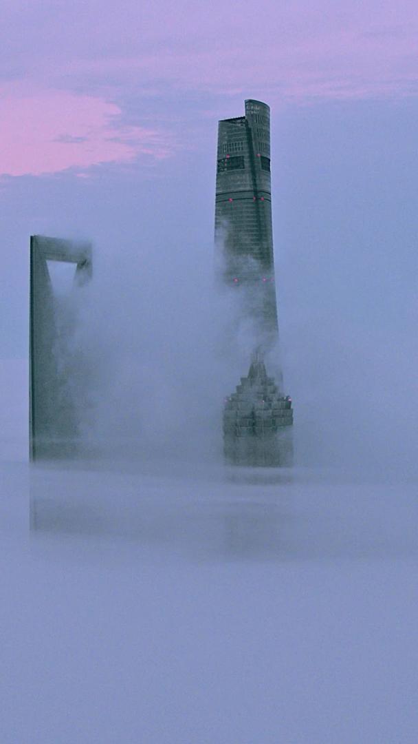 云下上海三件套穿云航拍视频的预览图