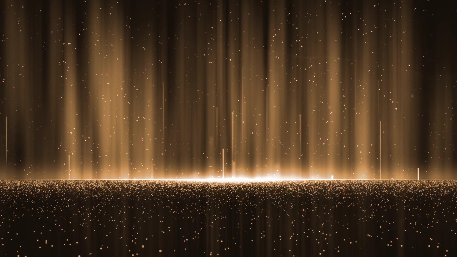 金色粒子颁奖年会视频的预览图