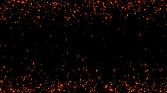 透明通道火花粒子边框素材视频的预览图