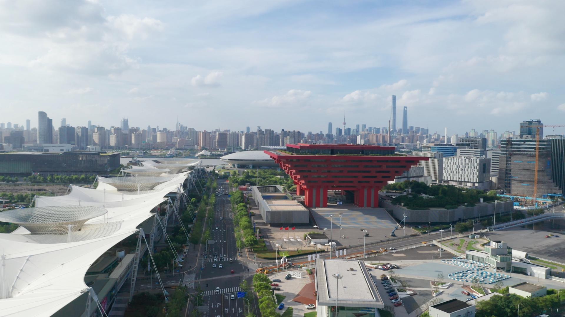 上海世博会世博轴视频的预览图