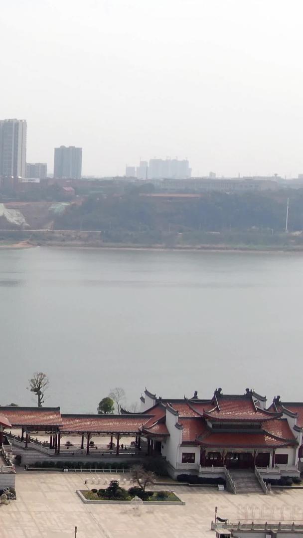 湖南湘潭航拍地标建筑万楼视频的预览图
