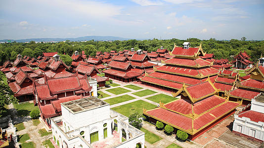 缅甸曼德勒皇宫视频的预览图