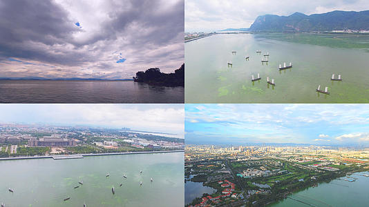 【旅游宣传片】4K航拍云南滇池合集视频的预览图