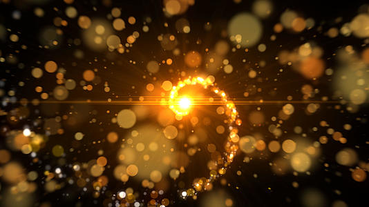 震撼唯美金色粒子光条光闪转场背景带透明通道视频的预览图