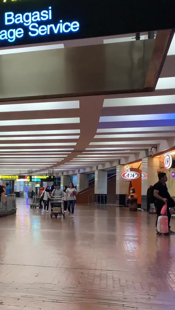 巴萨国际机场印尼巴厘岛登巴萨视频的预览图