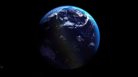 三维星球动画视频的预览图