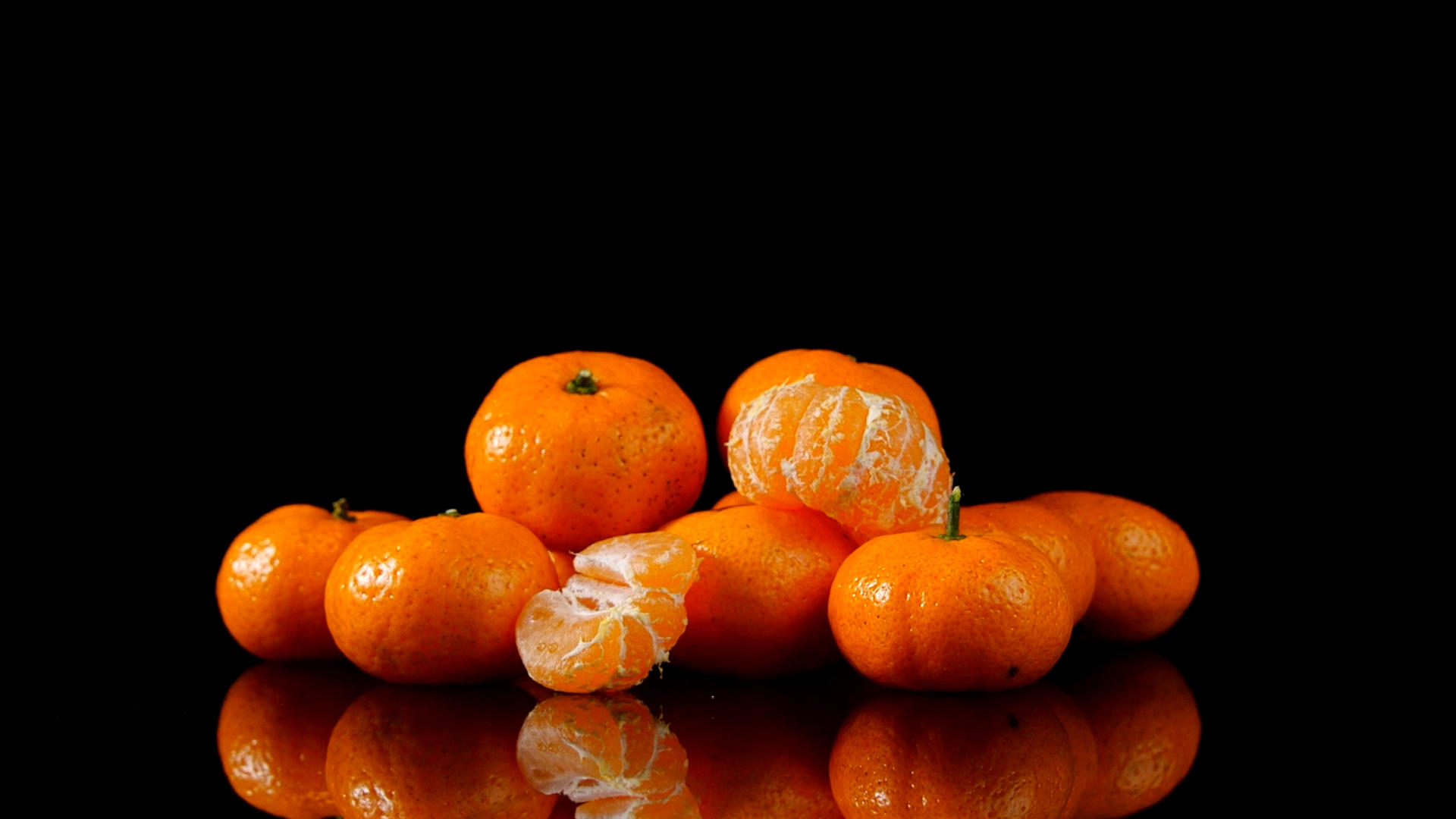 4K砂糖橘橘子小橘子水果视频的预览图