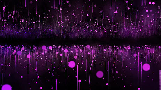 紫色粒子唯美大屏幕倒计时开场动效视频的预览图
