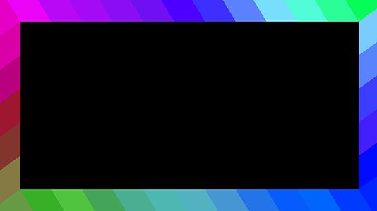 炫彩彩虹边框视频的预览图