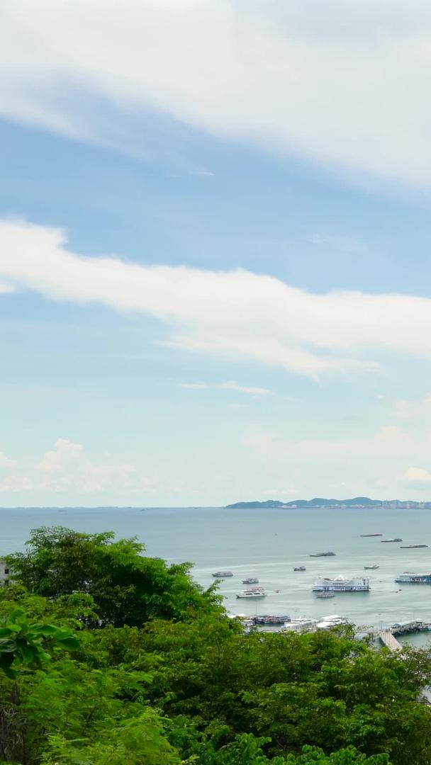 芭堤雅全景延时集合泰国热门旅游景点视频的预览图