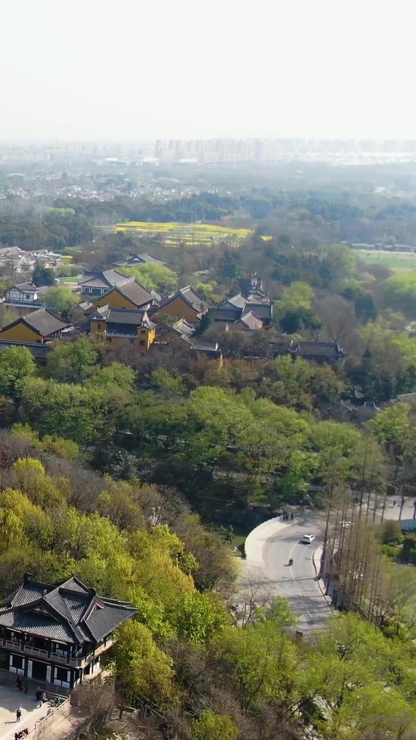 扬州著名旅游景点大明寺佛塔视频视频的预览图