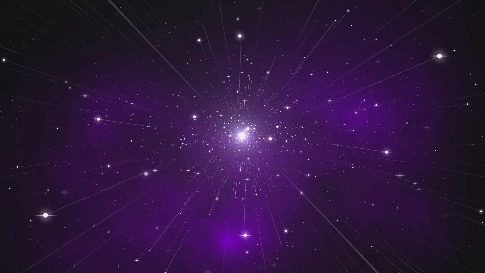 梦幻粒子星空背景视频的预览图