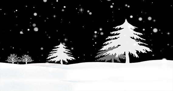 4K创意圣诞元旦背景视频视频的预览图
