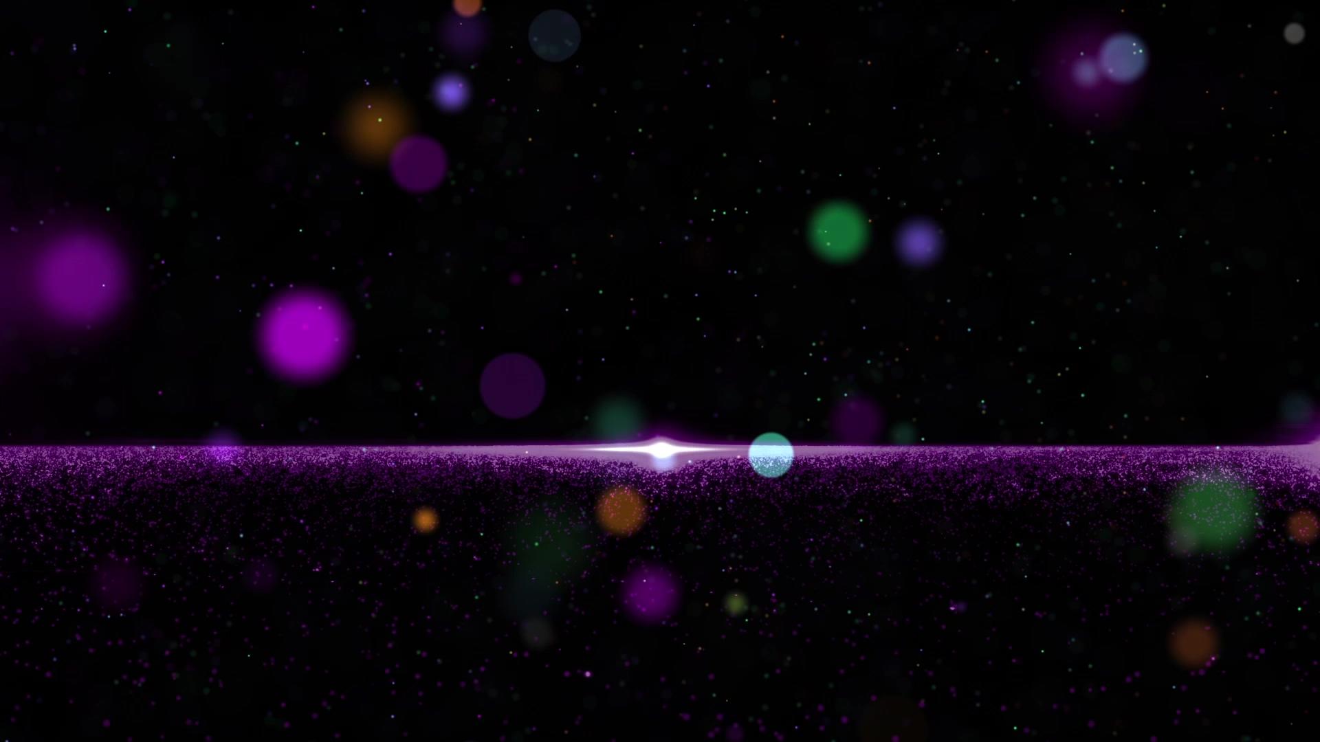 彩色唯美粒子背景视频的预览图