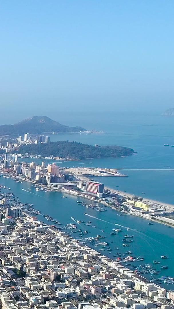 惠州双月湾蓝海景航拍视频的预览图