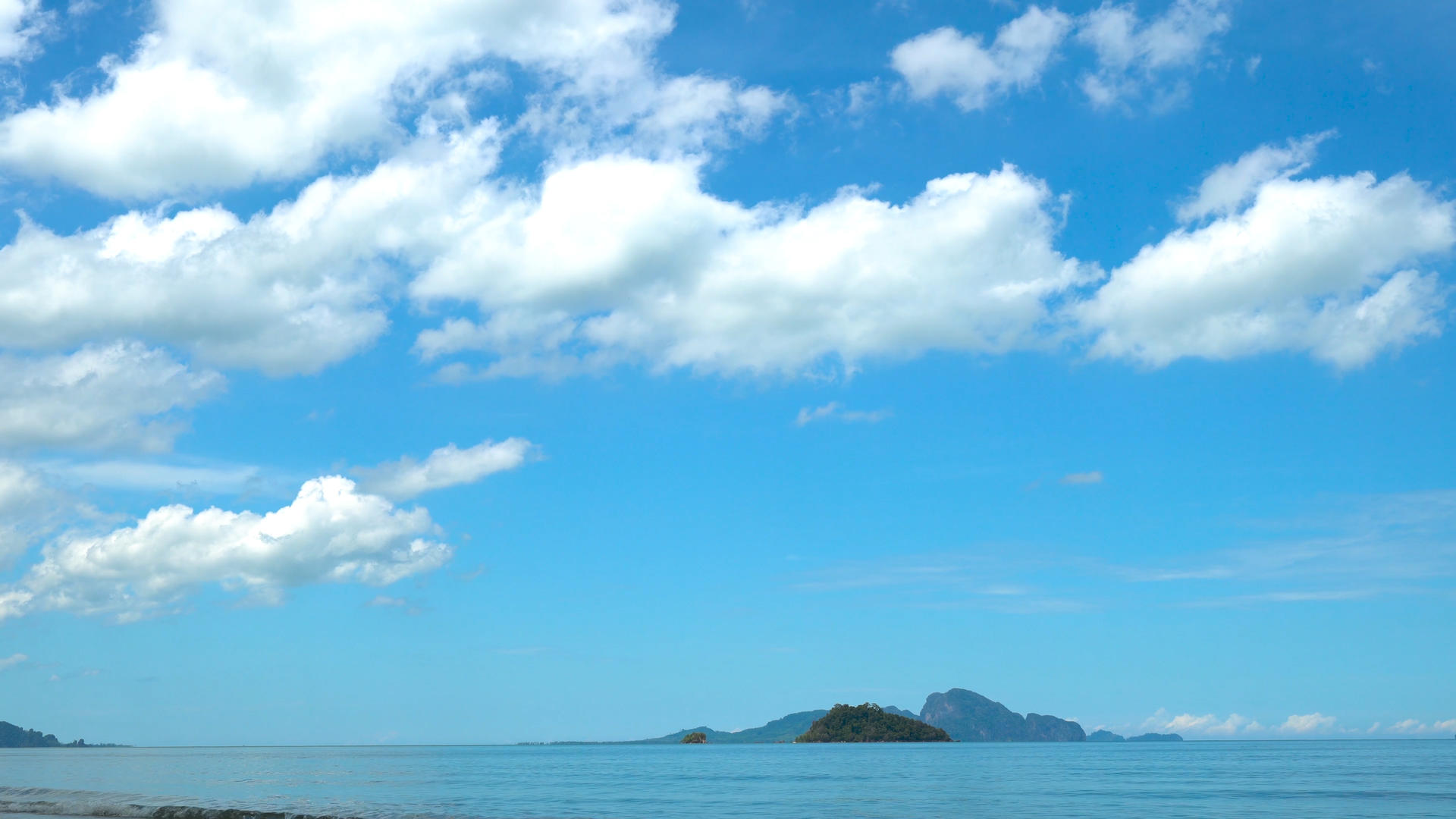 泰国安达曼海延时4K海岛度假视频的预览图