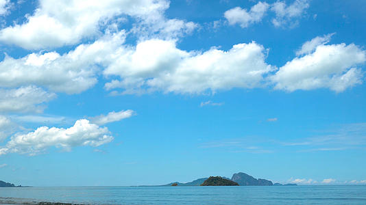 泰国安达曼海延时4K海岛度假视频的预览图