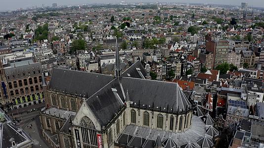 阿姆斯特丹市中心的教堂视频的预览图