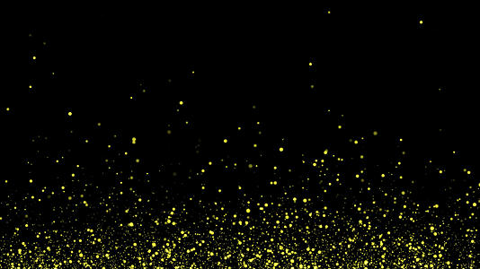 4K黄金粒子上升循环通道视频的预览图