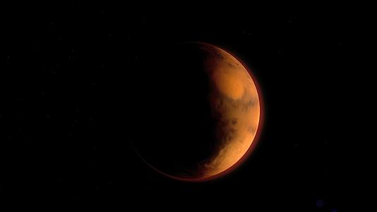 科学和空间探索行星火星视频的预览图