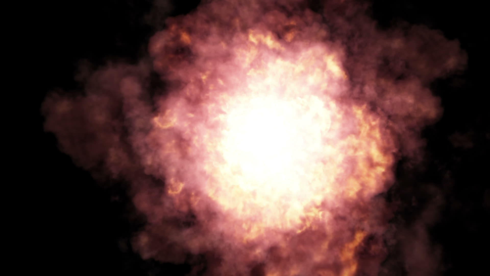 火球动画以黑色背景圆为圆圈视频的预览图