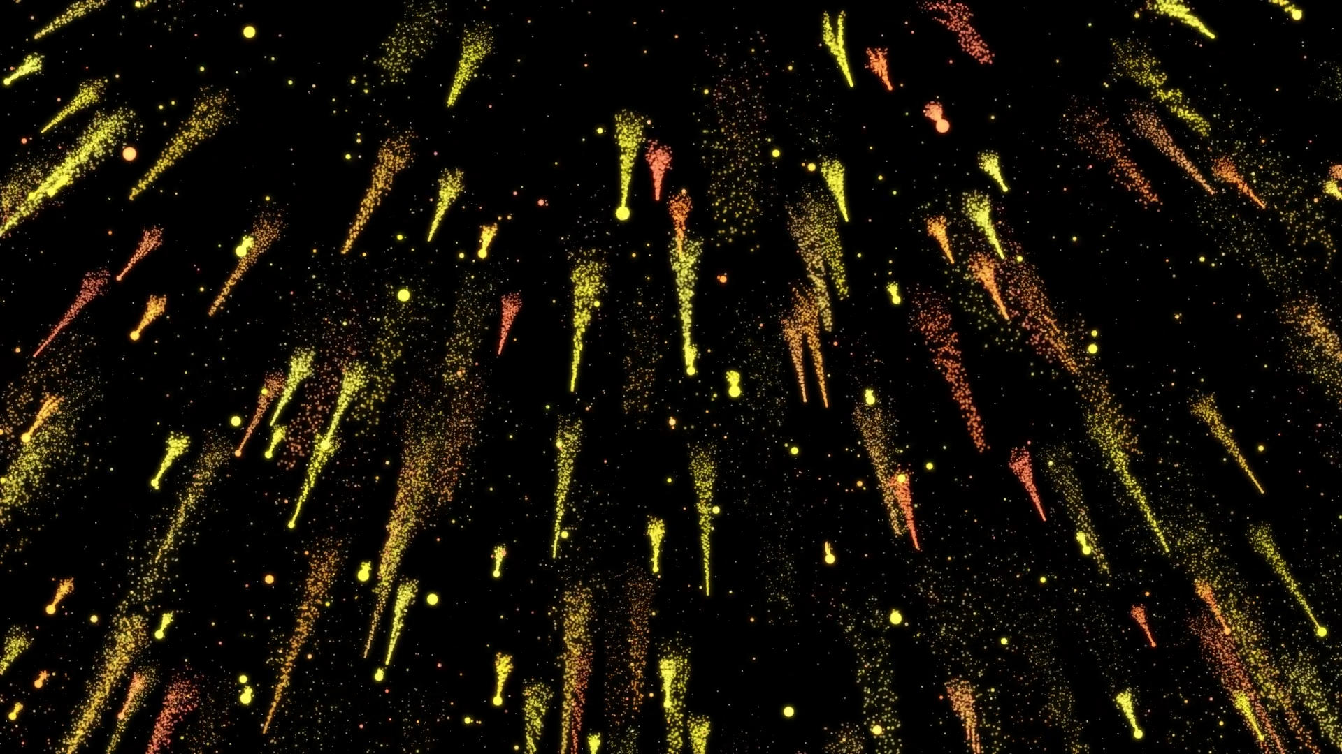 震撼金色粒子视频的预览图