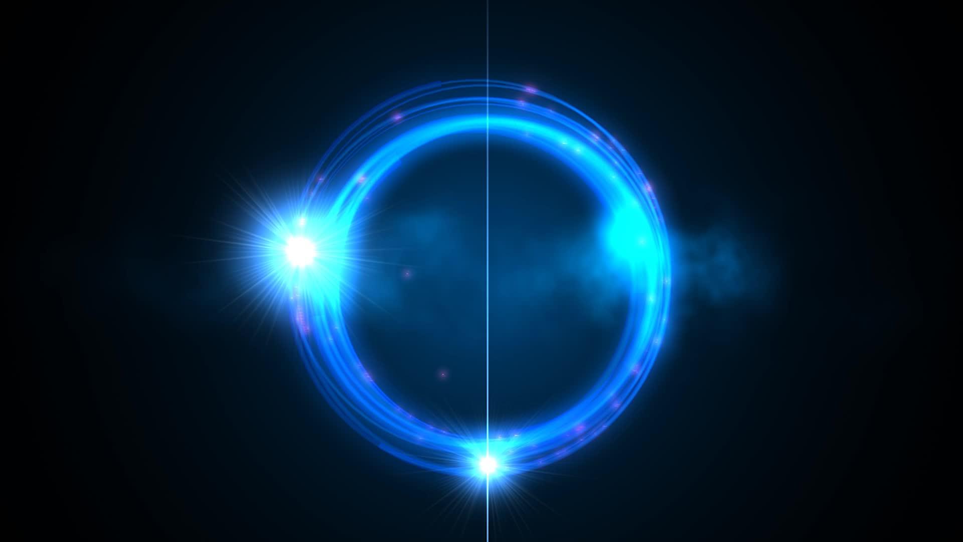 蓝光动画效果的背景loopable视频的预览图