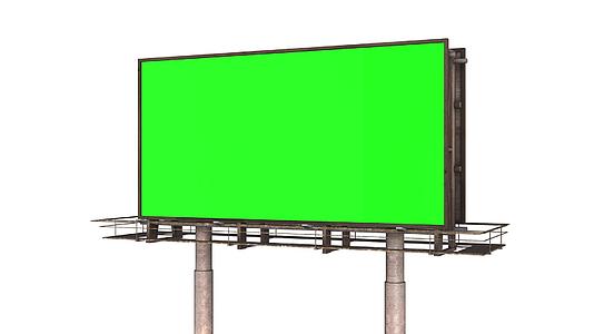 广告牌绿幕特效素材视频的预览图