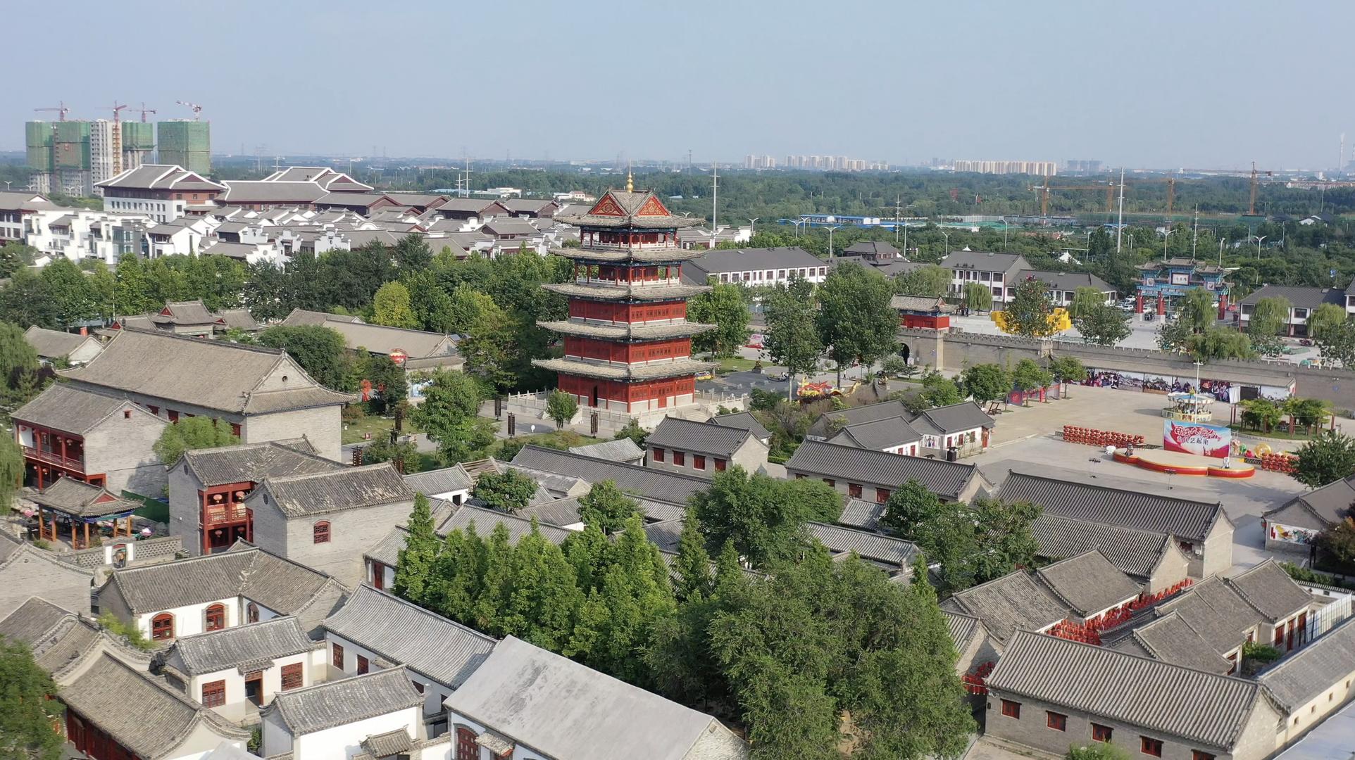 山东潍坊杨家埠景区风光视频的预览图