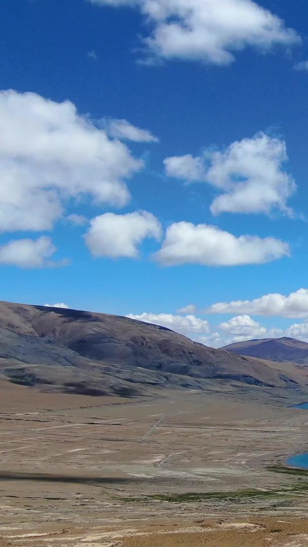 西藏阿里地区湖泊佩干错了自然风光视频视频的预览图