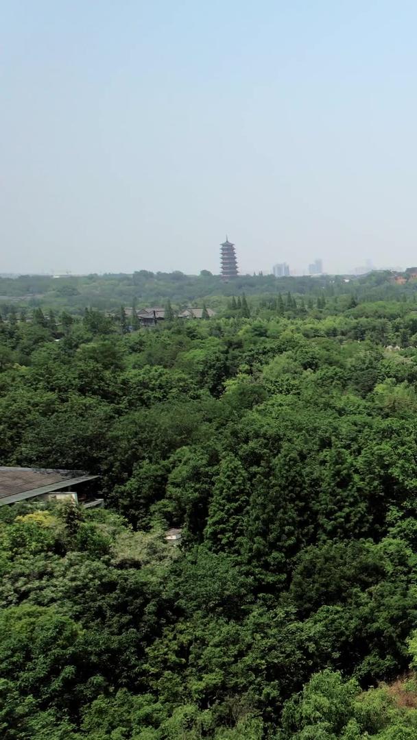 扬州宋夹城风景区航拍4A级景区视频的预览图
