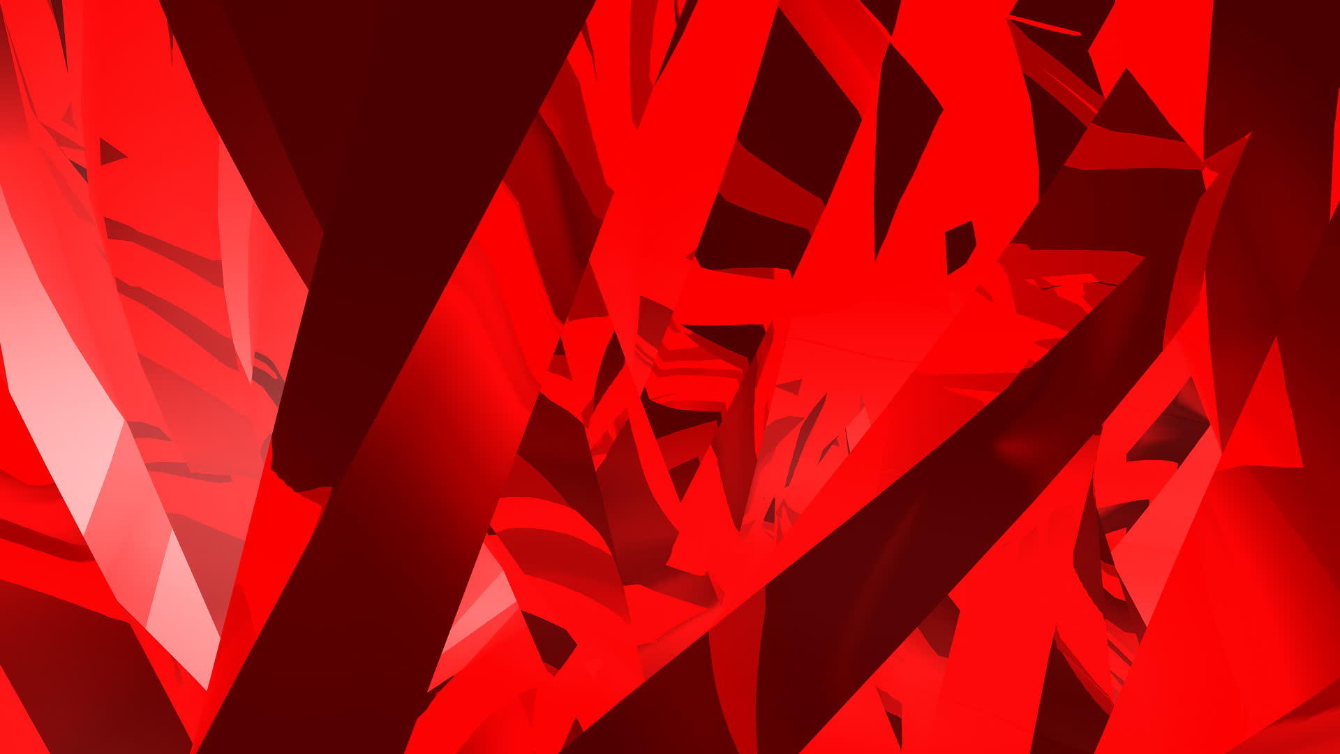 抽象背景红色反射演示视频的预览图