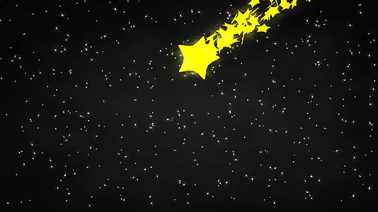 星星天文学行星闪烁平静的陨石视频的预览图