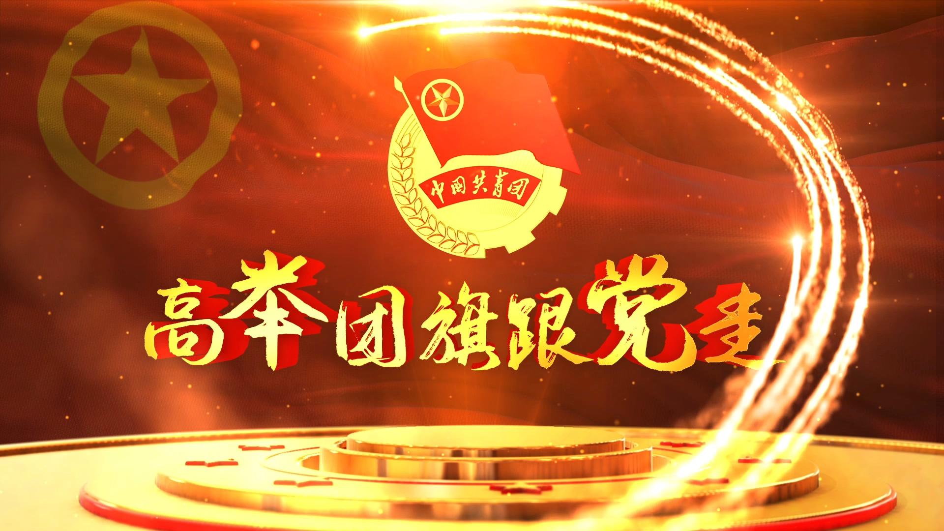 共青团党政标题落版视频的预览图