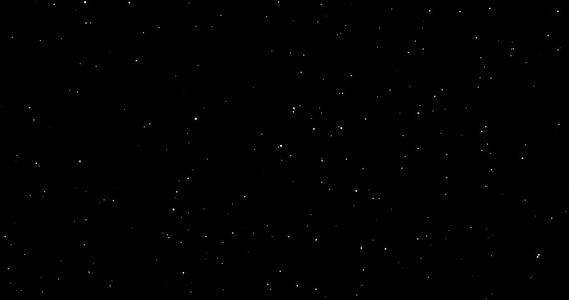 在黑暗的天空中 现代抽象的闪烁恒星视频的预览图