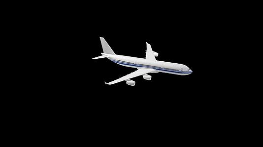 飞机飞行带通道1视频的预览图