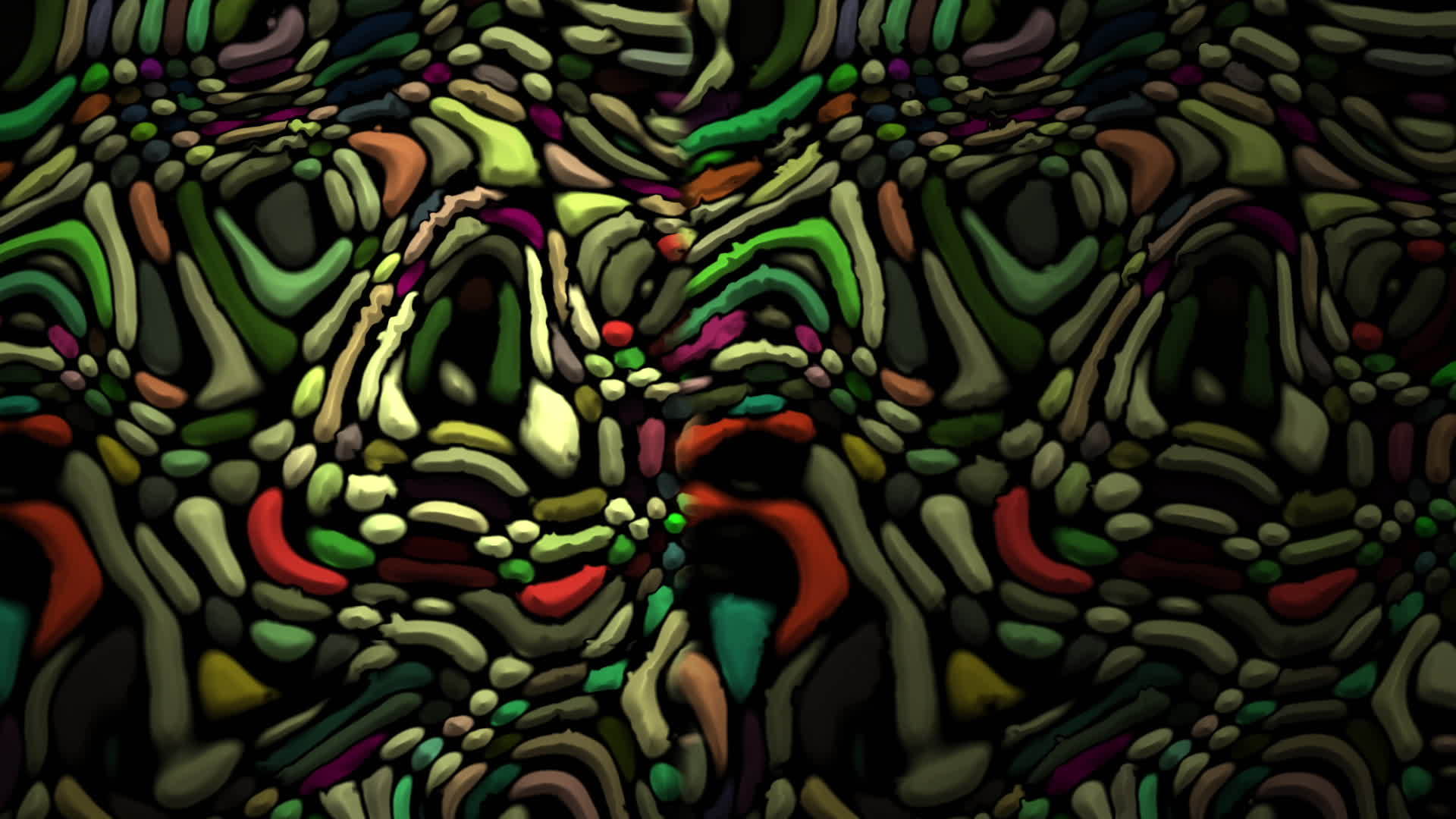 抽象背景包含恶心和粘性细菌视频的预览图