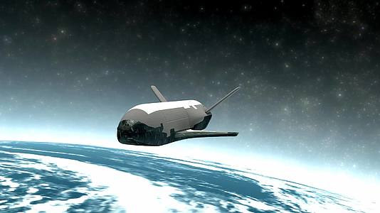 X37b无人驾驶航天器秘密任务usa程序视频的预览图